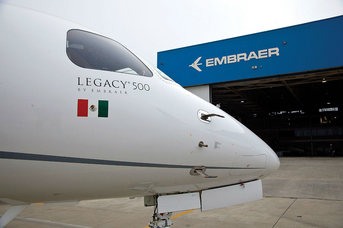 Entrega Embraer primer Legacy 500 en M xico Aviaci n 21