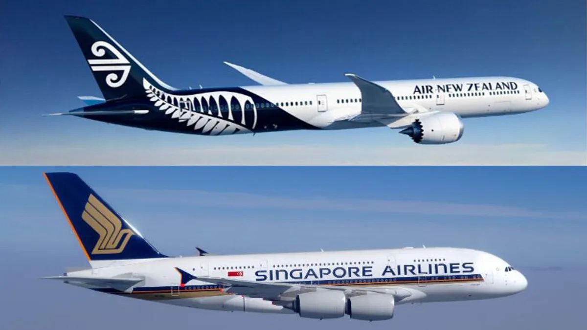 Alliance expansion between Air New Zealand and Singapore Airlines approved