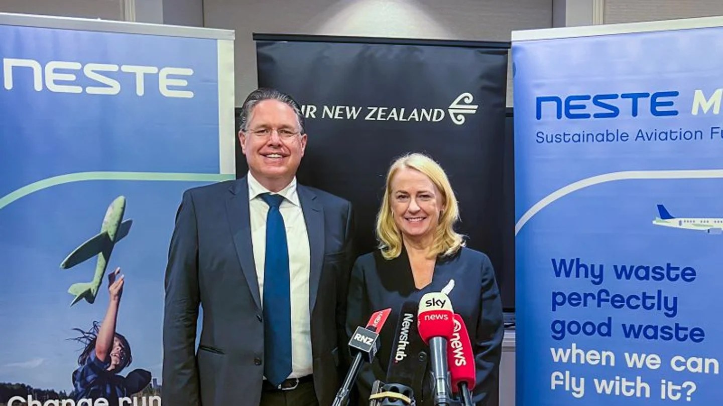 Air New Zealand purchases SAF heavily outside of North America and Europe
