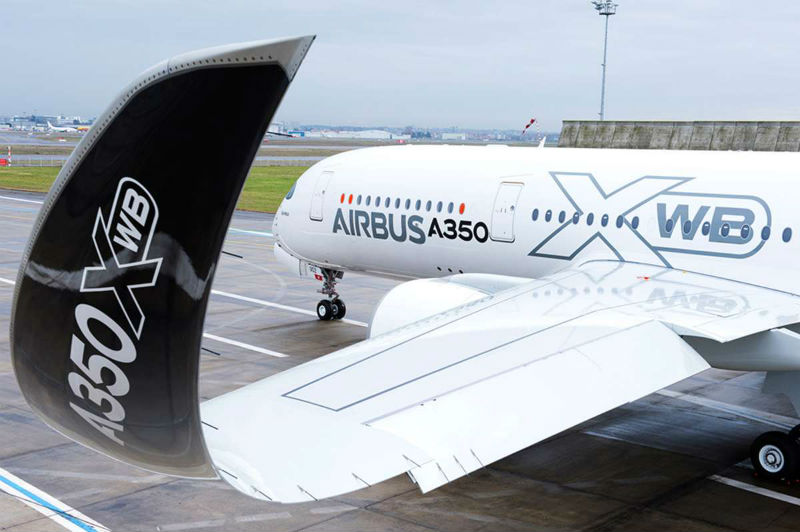 Airbus fabrica partes del 350XWB en Malasia