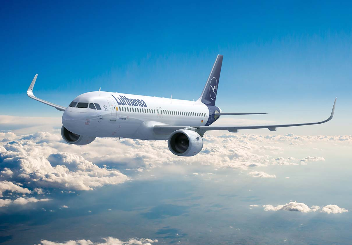 Lufthansa cancela 98% de su capacidad