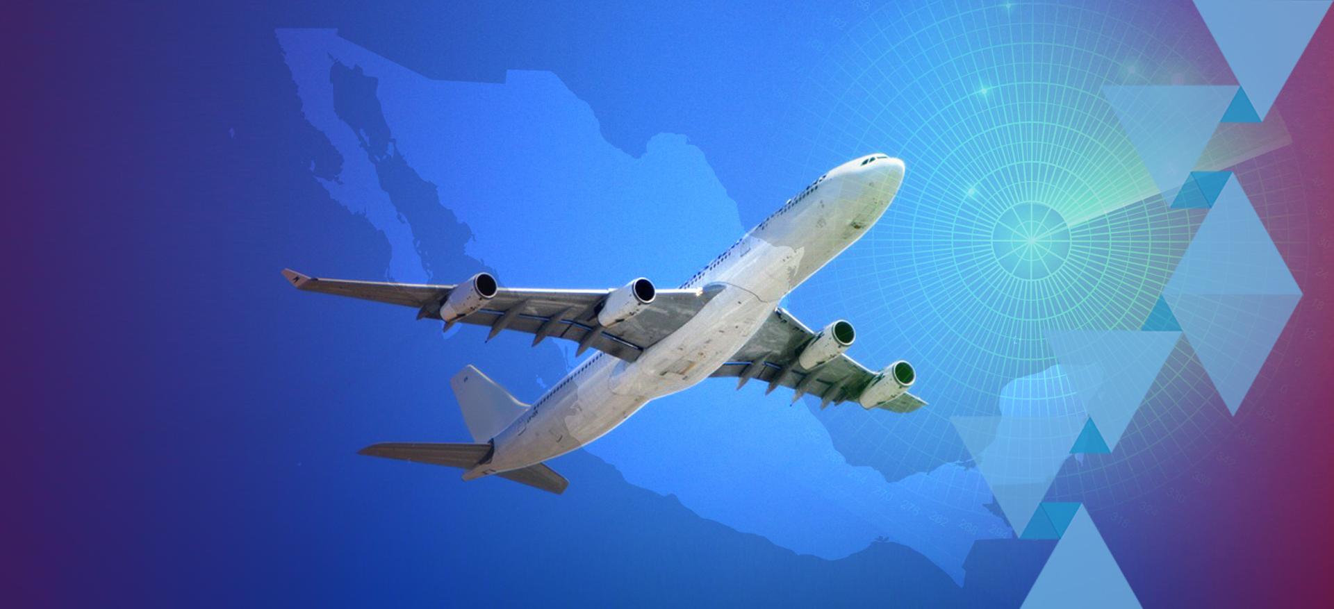 Entran en vigor nuevas rutas para espacio aéreo mexicano