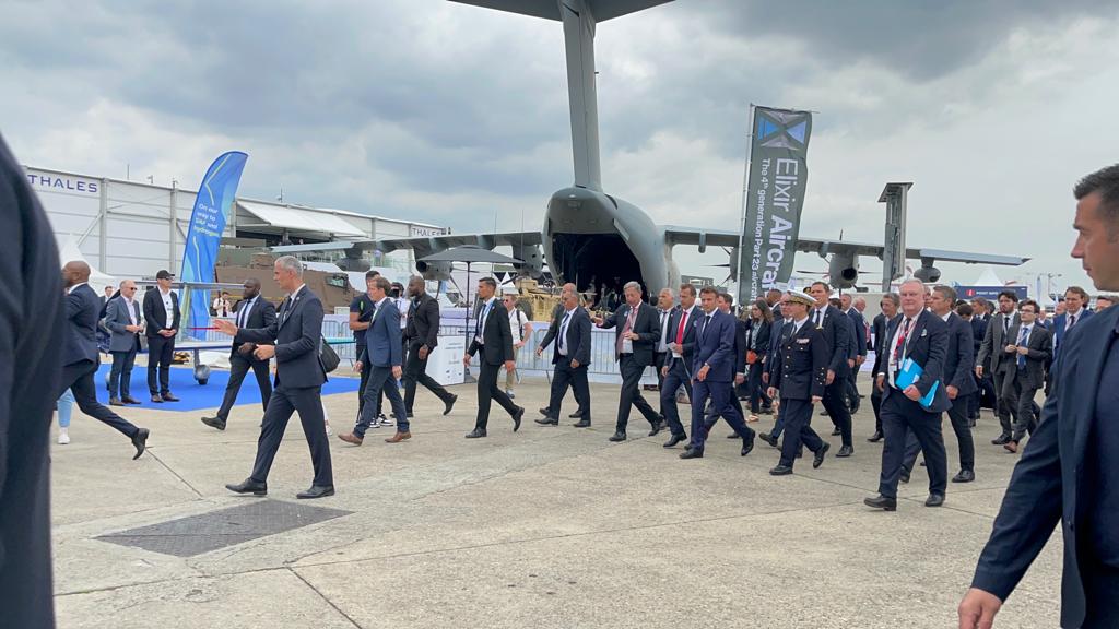 Regresan los “buenos tiempos” al París Air Show de Le Bourget 