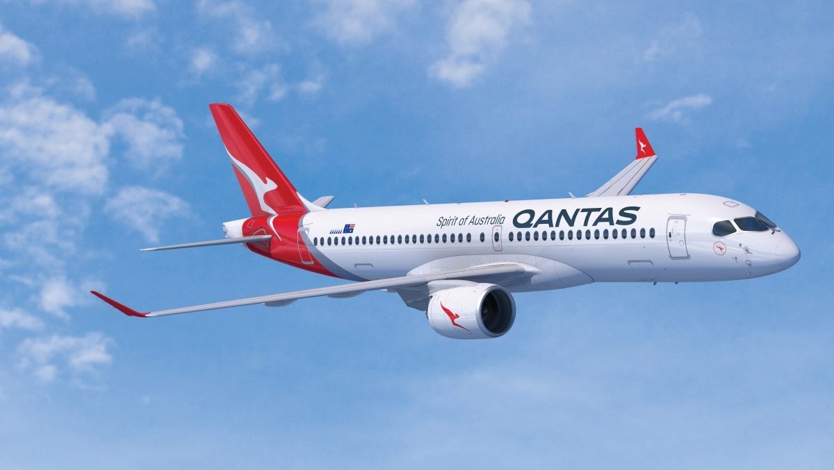 Recibe Qantas Group su primer avión A220