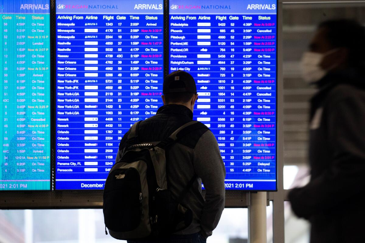Disminuyen las malas experiencias en la aviación de Estados Unidos: DOT