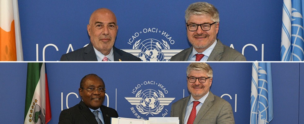 Se suman Chipre y Guinea Ecuatorial como estados miembros de la OACI