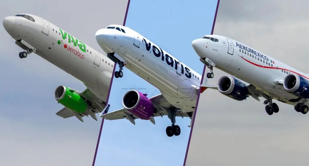 Baja tráfico aéreo general; Viva y Aeroméxico reportan resultados positivos
