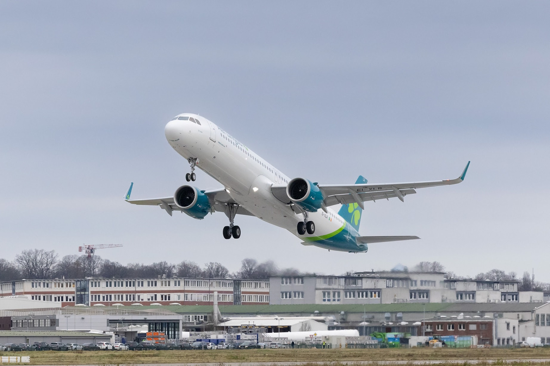 Recibe Aer Lingus recibe su primer avión Airbus A321XLR