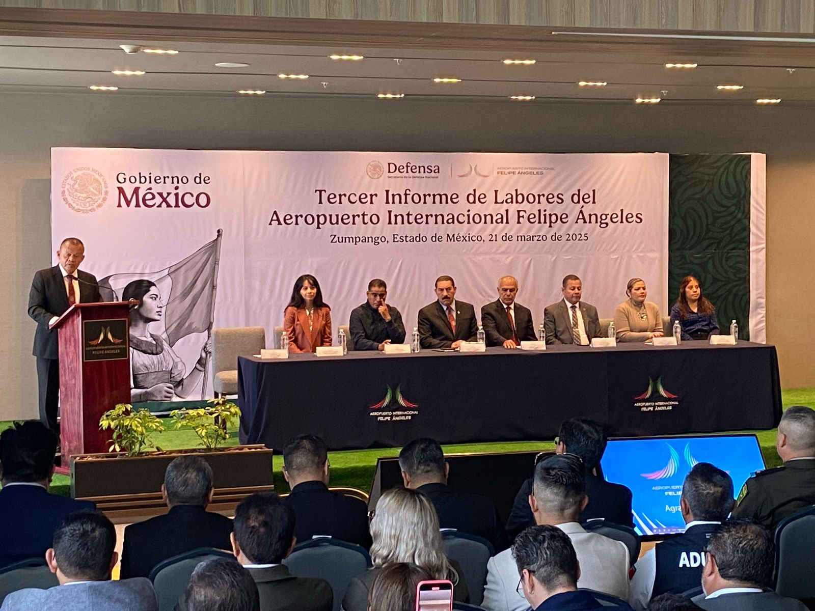 Supera AIFA los 6 millones de usuarios durante periodo 2024-25