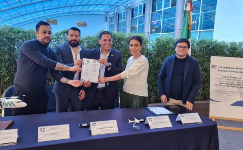 Convocan ASPA y Skymates a la segunda beca Emma Catalina Encinas Aguayo