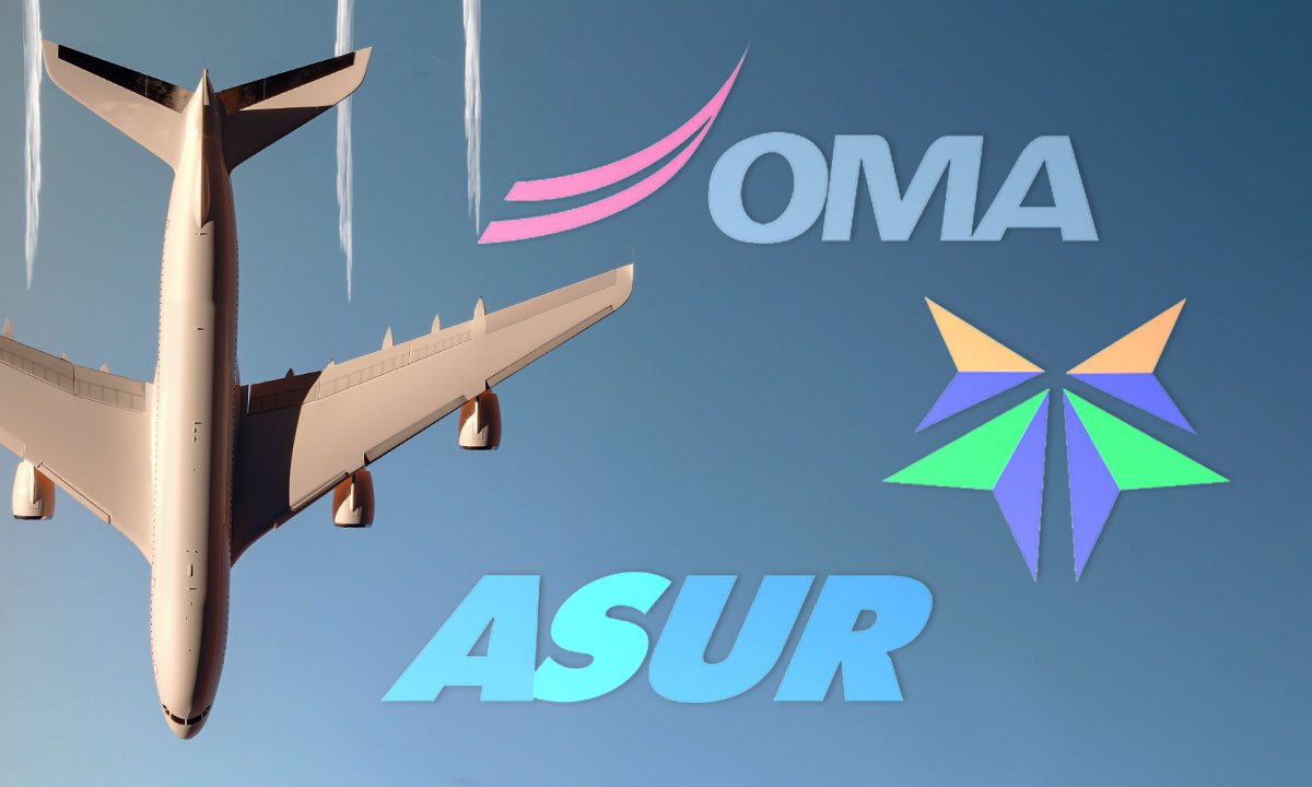 Muestran ASUR, GAP y OMA alzas en ingresos totales en 1T25