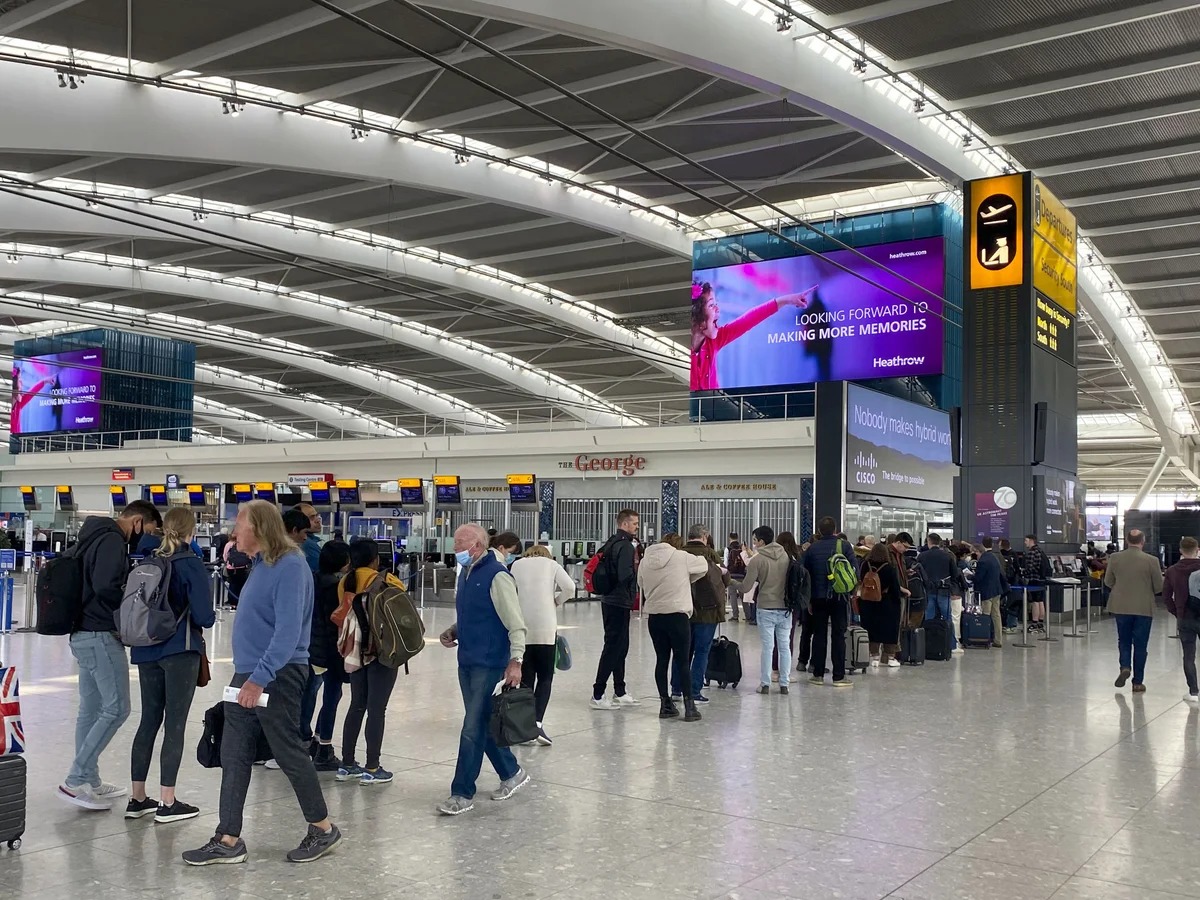 Rompe Heathrow récord histórico de pasajeros en abril con la mayor puntualidad