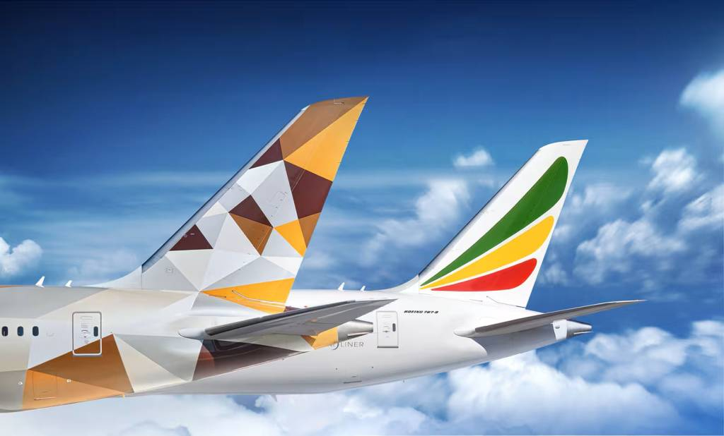 Formalizan Etihad Airways y Ethiopian Airlines acuerdo de código compartido